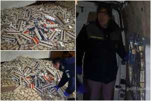 Aproximativ 4.000 pachete de țigări de contrabandă, descoperite de polițiști într-o autoutilitară 1 page 1 - Aproximativ 4.000 pachete de țigări de contrabandă, descoperite de polițiști într-o autoutilitară