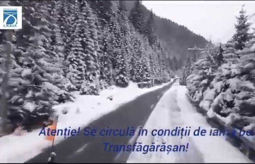 Atenție! Se circulă în condiții de iarnă pe Transfăgărășan! 1 transfagarasan 1 - Atenție! Se circulă în condiții de iarnă pe Transfăgărășan!