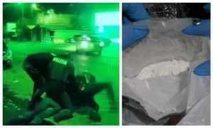 jkh gbvc - Traficanţi de droguri prinşi în flagrant. Încercau să vândă cocaină în valoare de 25.000 de euro