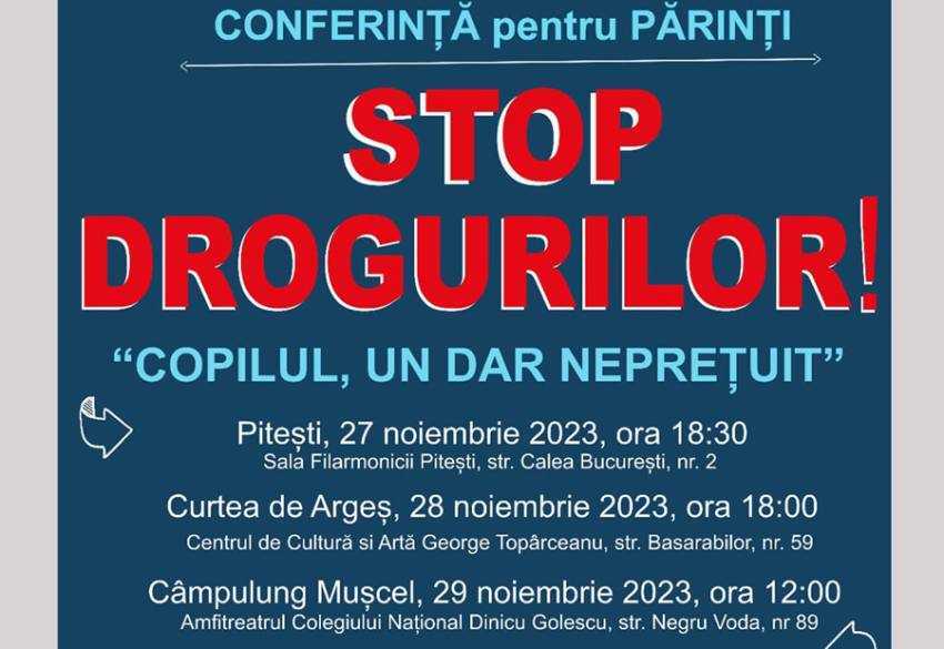 conferinbta pentru parinti Sursă foto: Facebook Primăria Municipiului Pitești.