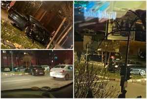 page 1 - Impact între două mașini, în Pitești!