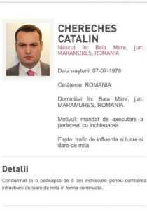 Cătălin Cherecheș, depistat de polițiști în Germania. A fost reținut 1 primar baia mare prins politia romana germania 872122 - Cătălin Cherecheș, depistat de polițiști în Germania. A fost reținut