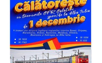 Sursă foto: Facebook CFR Calatori.