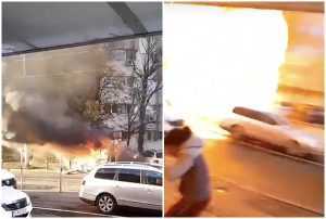 Explozie într-un chioșc de ziare. Vânzătoarea de 70 de ani a pornit o butelie pentru a se încălzi 1 page - Explozie într-un chioșc de ziare. Vânzătoarea de 70 de ani a pornit o butelie pentru a se încălzi