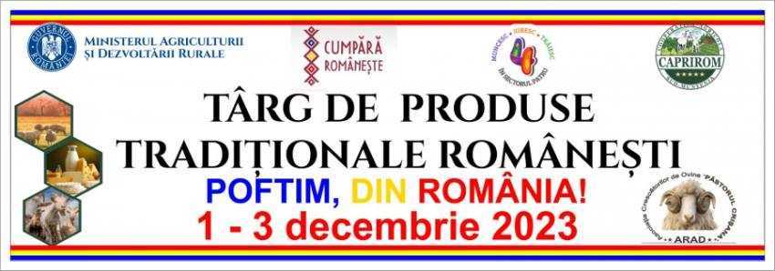 Ansamblul ”Plaiuri Muscelene”, la târgul de produse tradiționale de 1 Decembrie - ”Poftim, din România!” 1 Sursă foto: Facebook MADR