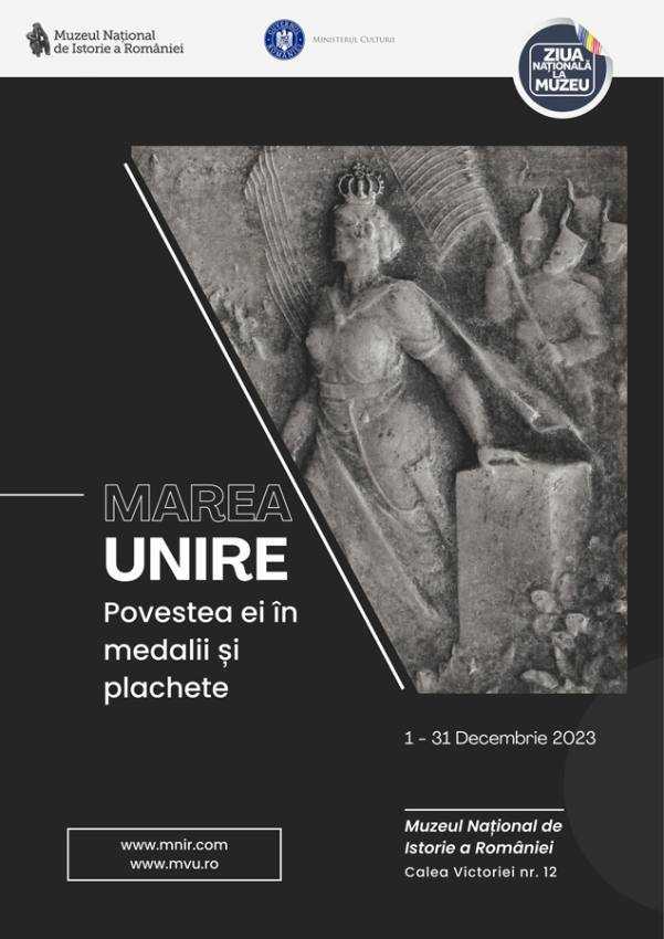 Muzeul Național de Istorie a României. ”Marea Unire. Povestea ei ilustrată în medalii și plachete” 1 Sursă foto: Facebook Ministerul Culturii.