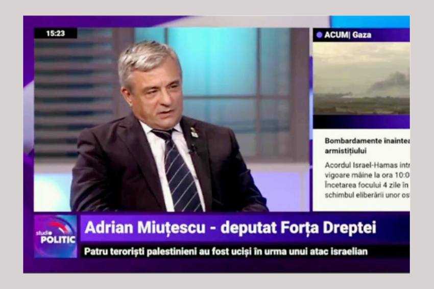 Miuțescu la tv Miuțescu la tv