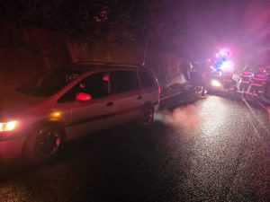 accident1 - Albota: Două mașini sunt implicate într-un accident!