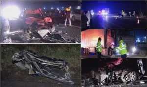 iGnjbe1PI2A 3O - Un tânăr de 25 de ani a murit şi altul e grav rănit, după ce s-au izbit cu mașina de un TIR