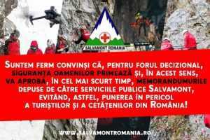 Din 262 trebuie să plece circa 40. Legea austerității lovește în salvatorii montani! 1 Sursă foto: Salvamont România