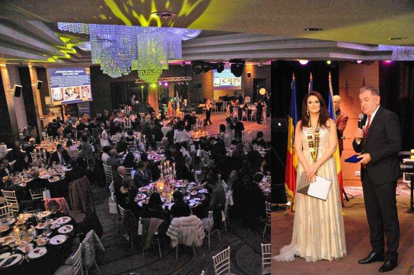 Cristian Gentea la Rotary Gala Sursă foto: Facebook Cristian Gentea.