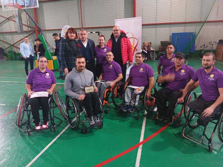 Prima ediție a campionatului național de baschet în fotoliu rulant, la Pitești 1 Sursă foto: Facebook Cristian Gentea.