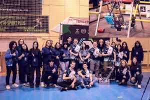 TehnoZ- echipa de robotică a Colegiului Național ”Zinca Golescu” - locul I, la Meets League CHROMAFUSION! 1 Sursă foto: Facebook Colegiul National Zinca Golescu.