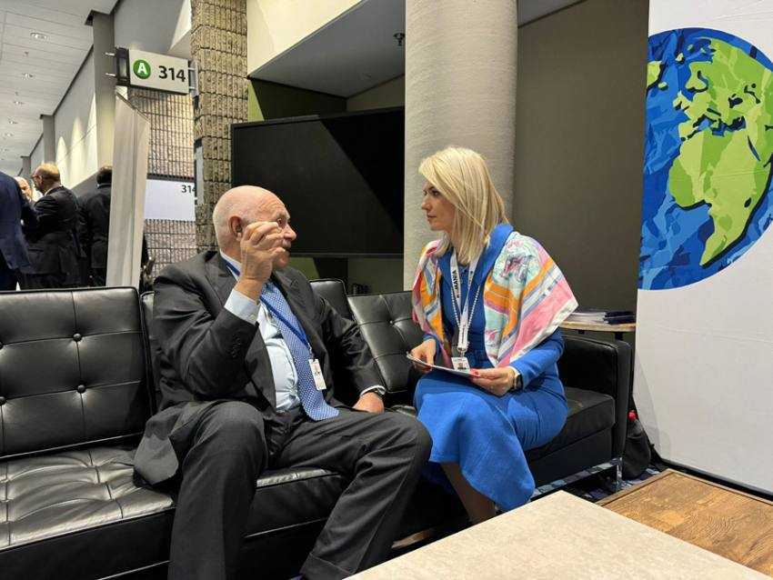 alina gorghiu cu omologul italian Sursă foto: Facebook Alina Gorghiu.