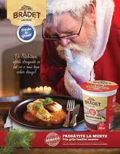 Lactate Brădet. De Sărbători oferă dragoste și tot ce e mai bun celor dragi! 1 lactate Brădet