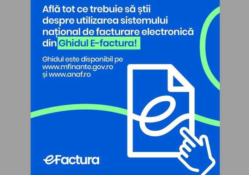 e factura Sursă foto: Facebook Ministerul Finanțelor