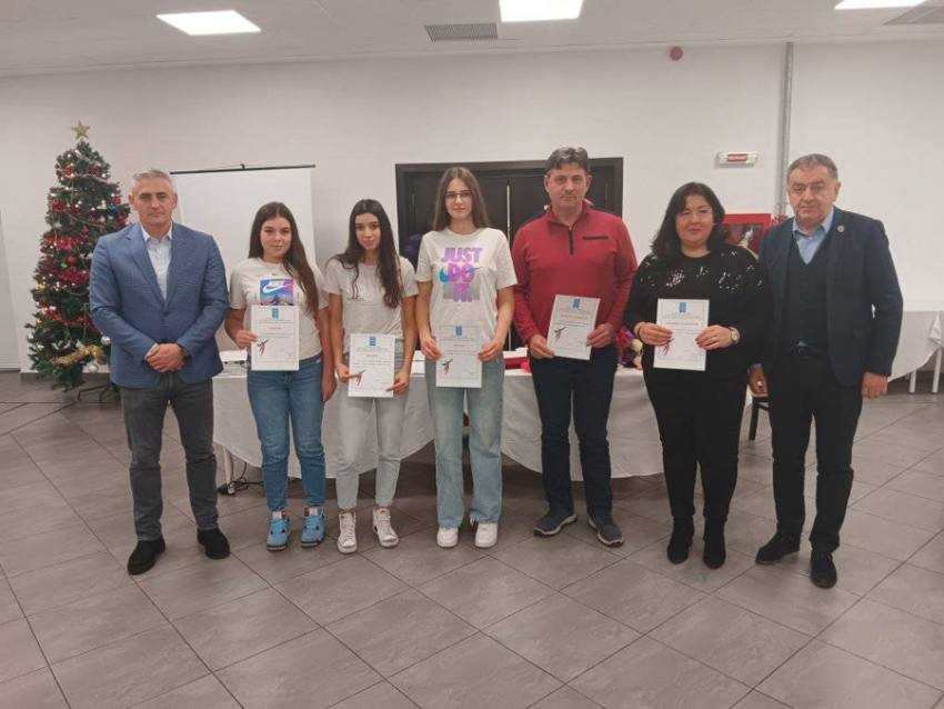 Gentea si Tudosoiu la LPS Pitesti Sușă foto: Facebook Cristian Gentea.