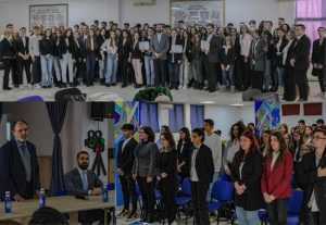 Alteța Sa Regală Principele Nicolae – în dialog cu elevii Colegiului Național ”Alexandru Odobescu” din Pitești 1 Sursă foto: Facebook Alexandru Odobescu.