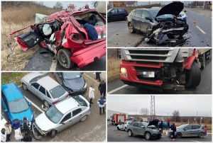 Ziua accidentelor în Argeș! Mașini distruse și persoane rănite 1 page 1 - Ziua accidentelor în Argeș! Mașini distruse și persoane rănite