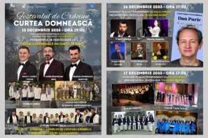 Festivalul de Crăciun de la Curtea de Argeș - Programul spectacolelor și concertelor 1 la Curtea de Argeș