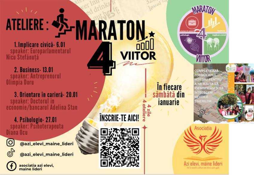 azi elev maine student Sursă foto: Facebook Primăria Municipiului Pitești.