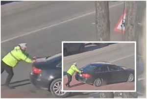 page 1 - (VIDEO) Gestul unui poliţist din Bascov, devenit viral
