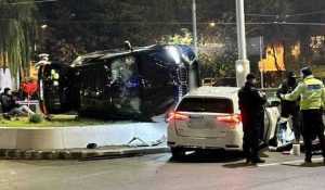 accident - Accident grav la Piața Unirii din București!
