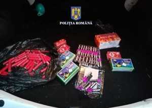 petarde 1024x768 1 - Peste 46 de tone de articole pirotehnice, confiscate într-o lună de Poliția Română