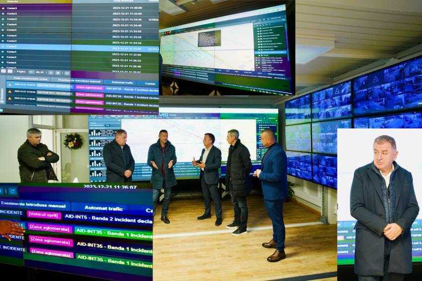 monitorizare trafic Sursă foto: Primăria Municipiului Pitești.