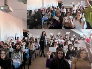 Proiectul E-Voice: “Efectele pandemiei asupra bunăstării psiho-emoționale în rândul tinerilor” 1 Siursă foto: Facebook Primăria Orașului Mioveni.