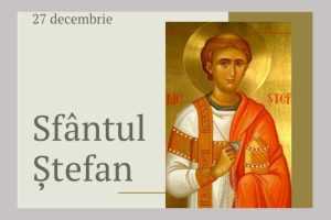 Centrul Cultural Mioveni - Mesaj cu ocazia Sfântului Ștefan 27 sf Ștefan
