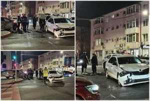 page - Pitești: Accident pe Calea București! Două mașini implicate