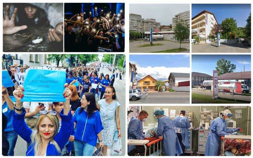 retrospectiva 2023 arges SOCIAL greva criza medici droguri azile GPL