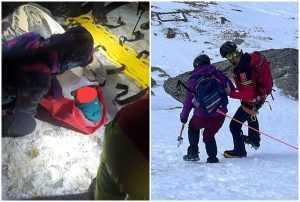 page - Început de an cu accidente în zona Bâlea Lac! Două persoane au avut nevoie de ajutorul salvamontiștilor