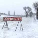 Drumul spre Rânca închis din cauza viscolului 10 drum inchis