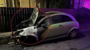 incendiu - O femeie a incendiat mașina amantei soțului ei! A fost reținută pentru 24 de ore!