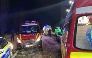 cats - Doi copii au murit într-un accident produs pe E85. Maşina în care se aflau era echipată cu anvelope de vară