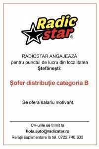 Radic Star angajează șofer distribuție 1 Radic Star