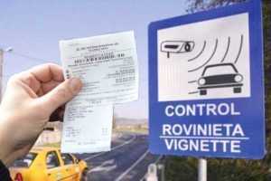 Noutăți pentru șoferi! Apare rovinieta de o zi! 1 rovinieta