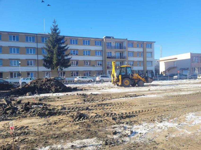 Creșa din zona Colegiului ”Maria Teiuleanu”. Cristian Gentea: ”Așa arată șantierul pe care au început lucrările” 1 Sursă foto: Facebook Cristian Gentea