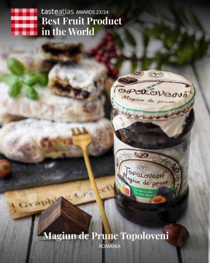 Potrivit TasteAtlas. Magiunul de prune Topoloveni, cel mai bun produs din fructe din lume 2 Sursă foto: Facebook MADR.