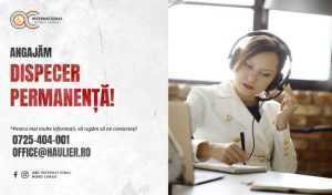 𝗔&𝗖 𝗜𝗻𝘁𝗲𝗿𝗻𝗮𝘁𝗶𝗼𝗻𝗮𝗹 angajează Dispecer Permanență! 1 A&C International