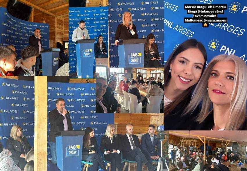 tnl curtea de arges Sursă foto: Facebook Cosmin Petrescu și Facebook Alina Gorghiu.