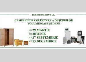 În Pitești. Calendarul campaniilor de colectare a deșeurilor voluminoase și DEEE 6 Sursă foto: Facebook Primăria Municipiului Pitești.