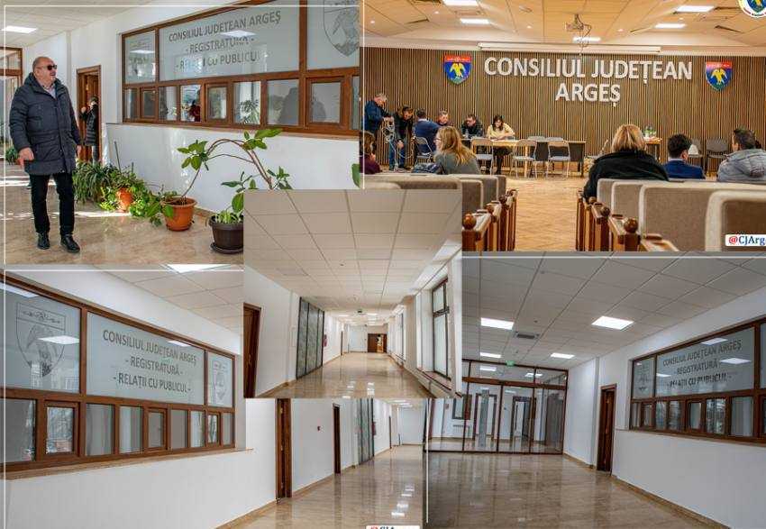 sediul cj arges cladire minzina Sursă foto: CJ Arges