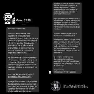 905a8a86 66d4 4728 8a7e fdee8f8a5a40 - Atenție! O nouă metodă de înșelătorie pe Facebook