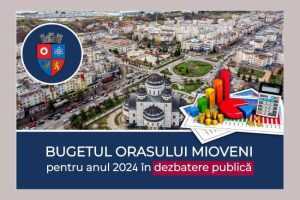 Bugetul orașului Mioveni în consultare publică. Întâlniri programate în perioada 20-23 ianuarie 21 la Mioveni