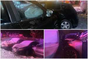 page 3 - (VIDEO) Pitești: Accident în zona Stadionului! A lovit trei mașini parcate