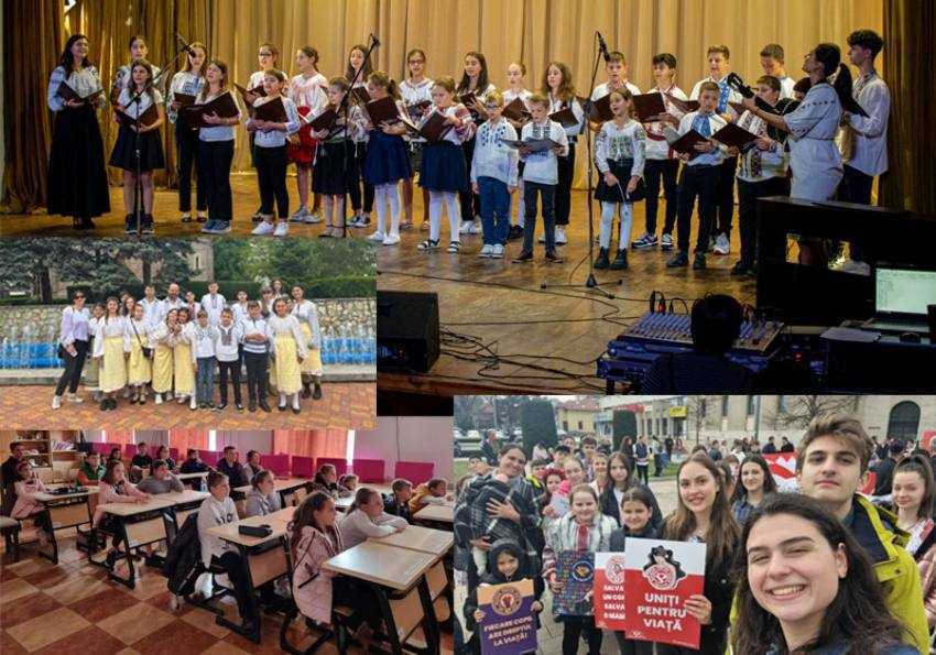 Muzica îngerilor ruptă din rai răsună la Micești. Corul de copii ”Glasul Arhanghelului”, la ceas aniversar 2 Sursă foto: Facebook Glasul Arhanghelului