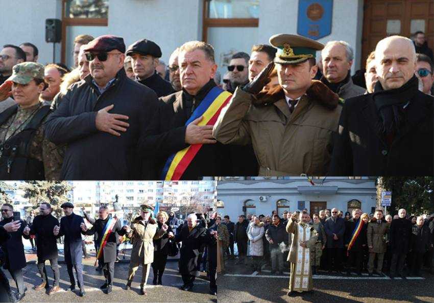 Cristian Gentea: ”La mulți ani, dragi concetățeni, într-o Românie unită și puternică! 1 Sursă foto: Facebook Cristian Gentea.